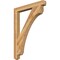 Ekena Millwork Legacy Craftsman Rough Sawn Bracket, Western Red Cedar, 4"W x 36"D x 48"H BKT04X36X48LEC04RWR - alternate 1
